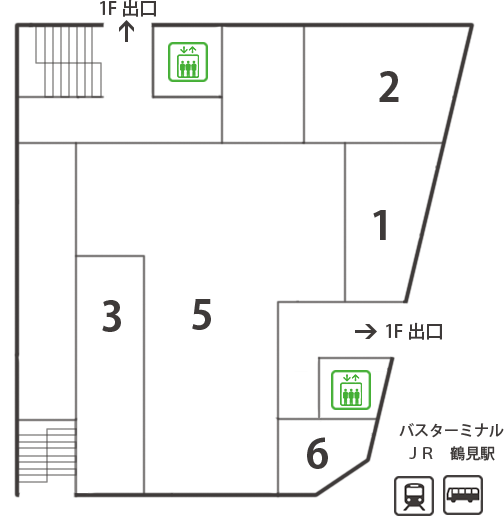 1Fフロアマップ